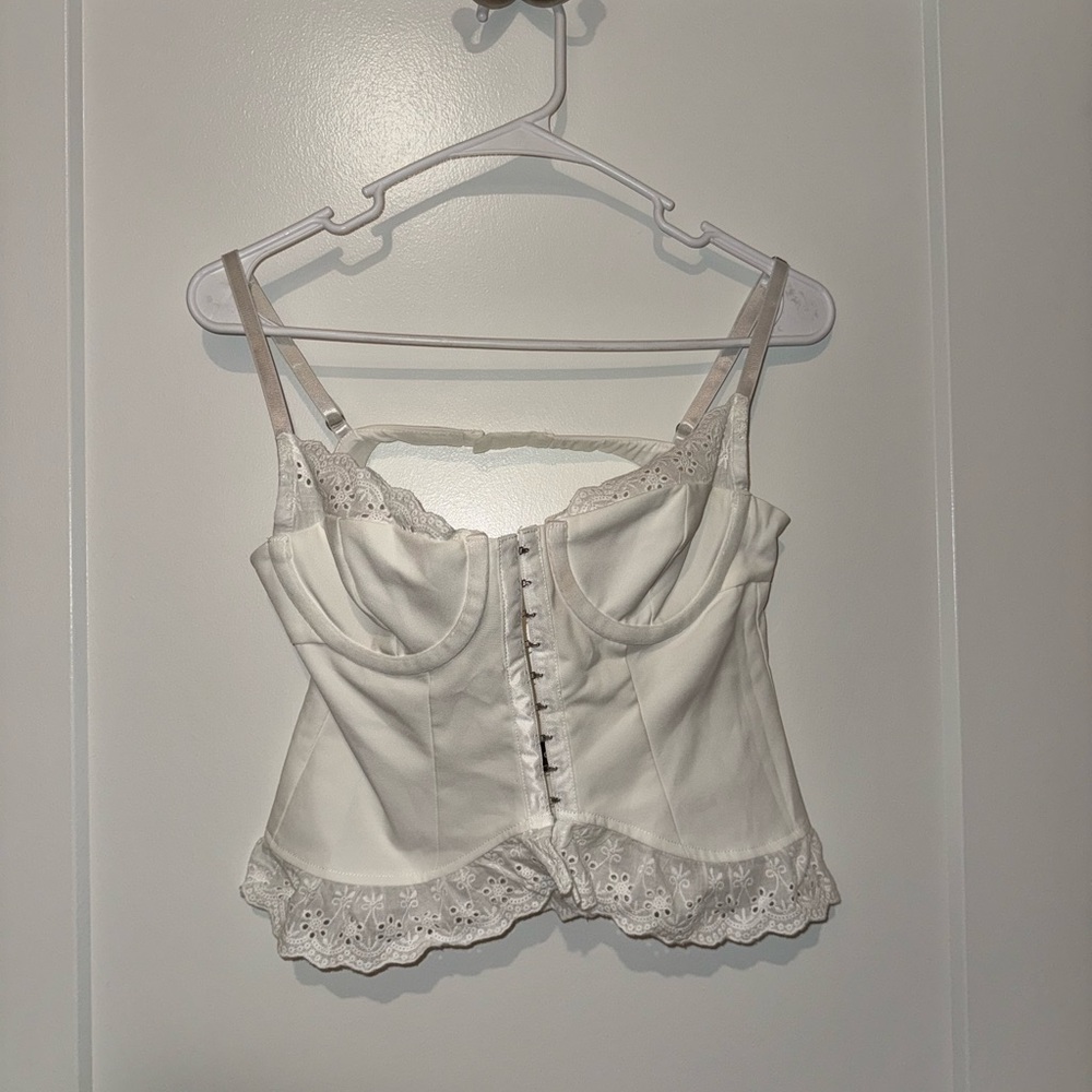 White Fox Times Like These Bustier White - Picture 2 of 5